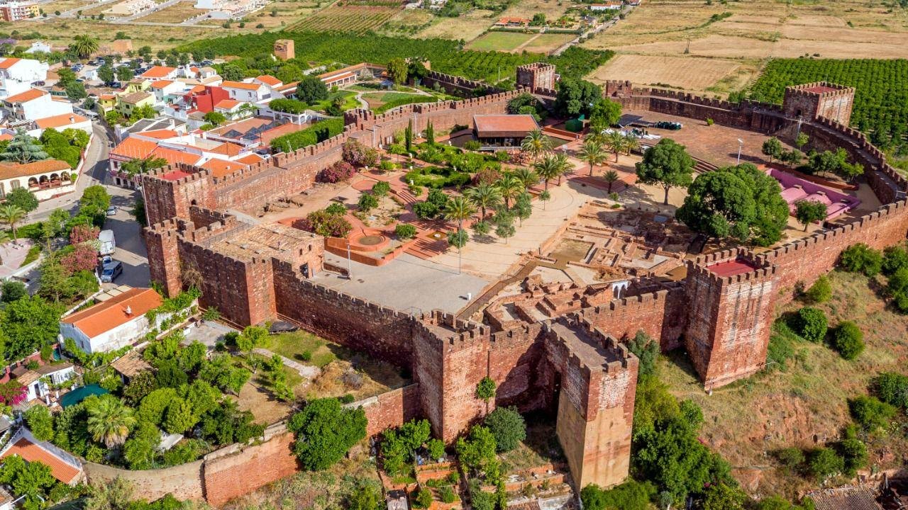 Silves, castle and old town